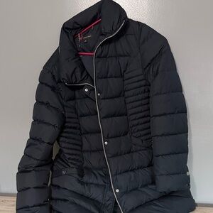 INC International Concepts Black Puffer Jacket